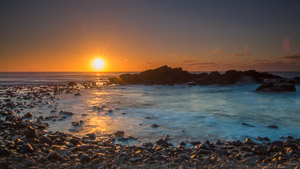 Eastern Cape / Hole in the wall sunrise